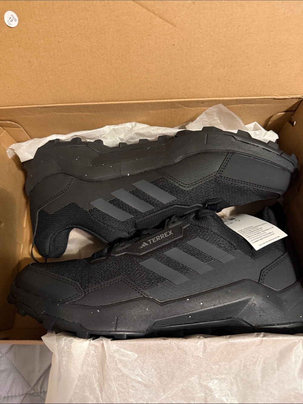 adidas Terrex Men's Black Trail Shoes
